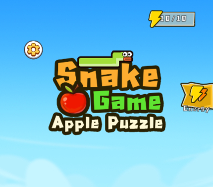 Spel Ormpussel Apple -spelet  på nätet