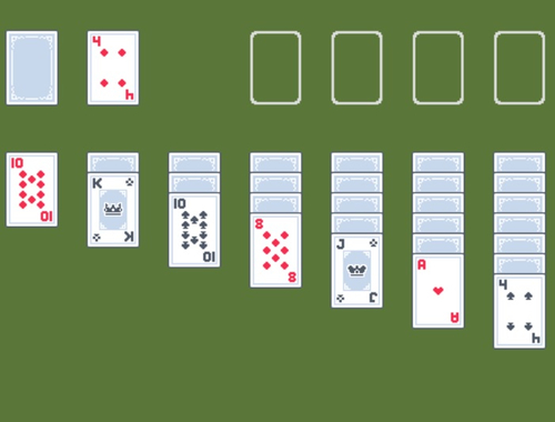 Spel Klondike Card Quest  på nätet