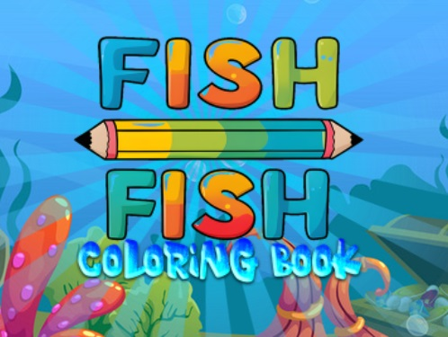 Spel Fiskfärgbok  på nätet