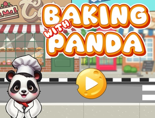 Spel Bakning med panda  på nätet