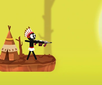Spel Stickman jägare  på nätet