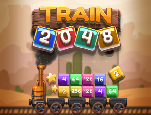 Spel Tåg 2048  på nätet