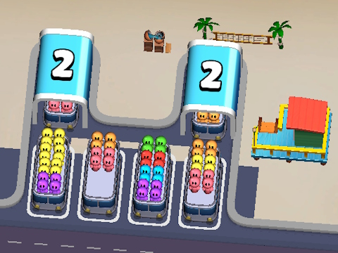 Spel Sortera passageraren  på nätet