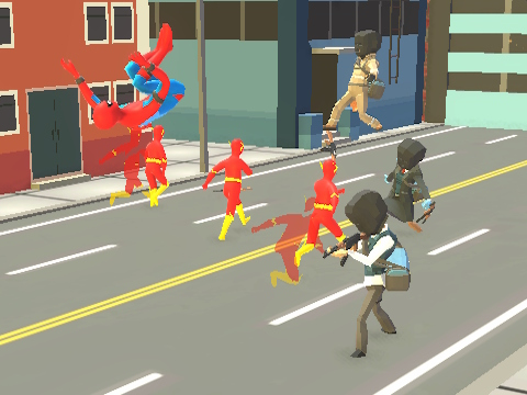 Spel Hero Transform Race  på nätet