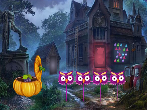 Spel Spökad pumpa räddning  på nätet