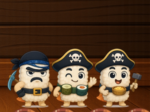 Spel Piratmyntpåse fly  på nätet