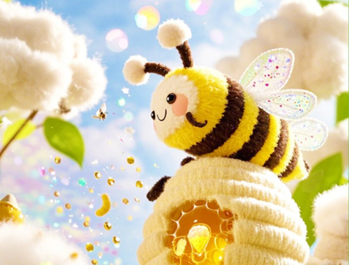 Spel Hitta skillnaderna: Little Bee's Adventure  på nätet