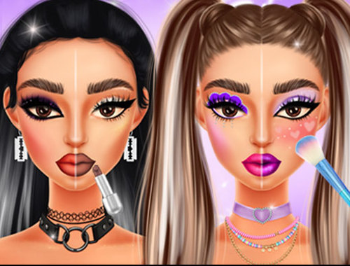 Spel Makeuptrender: då och nu  på nätet