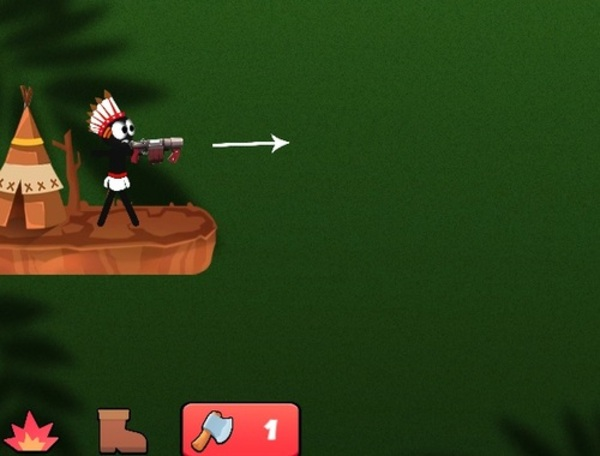 Spel Stickman Arrow Battle  på nätet