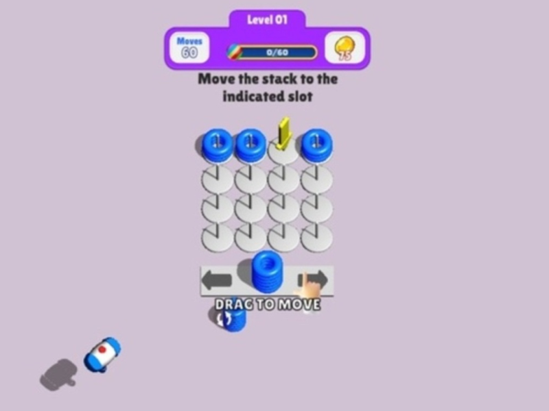 Spel Stack n sort  på nätet
