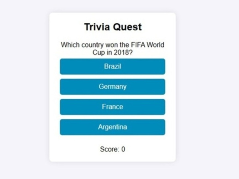Spel Trivia quest  på nätet