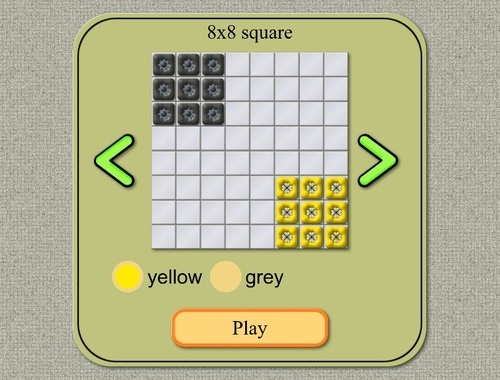 Spel Ugolki halma  på nätet