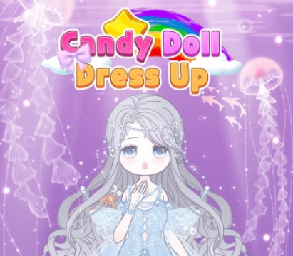 Spel Candy Doll klä sig ut  på nätet