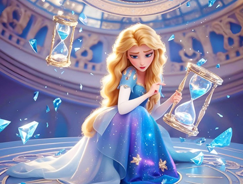 Spel Hitta skillnaderna: Tid prinsessan  på nätet