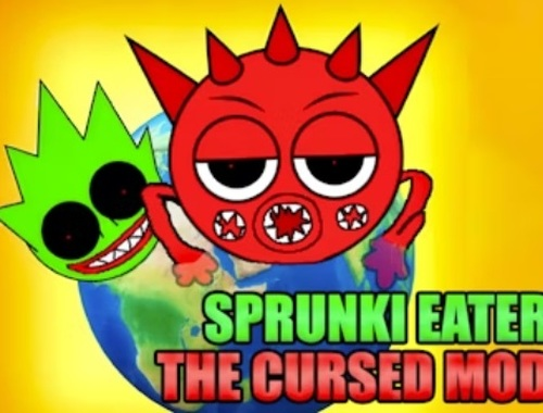 Spel SPRUNKI EATER THE CURSED MOD  på nätet