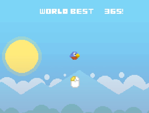 Spel Flappy flyg  på nätet