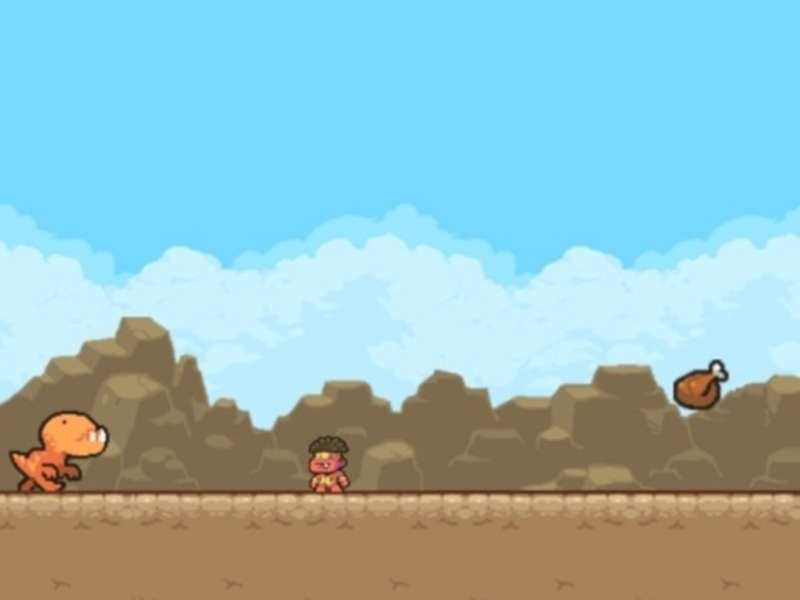 Spel Super Dino Run  på nätet