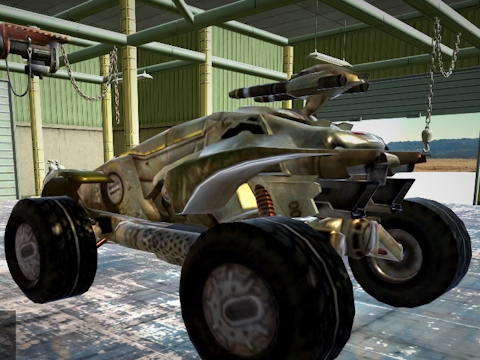 Spel Simulering av militärfordonskörning  på nätet