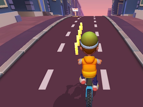 Spel Paper Boy Race Running Game  på nätet