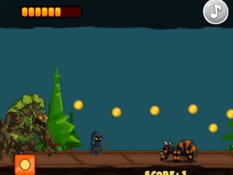 Spel Krigare mot monster  på nätet