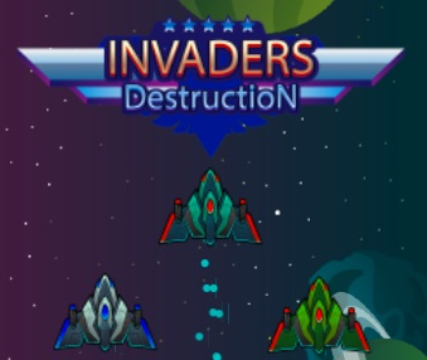 Spel Invaders förstörelse  på nätet