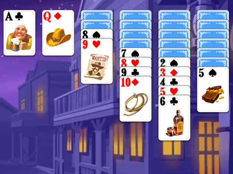 Spel Solitaire Reverse  på nätet