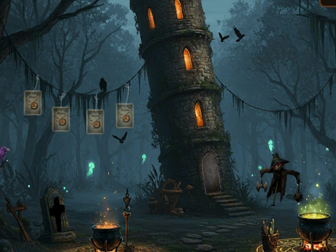 Spel Arcane Witch1 fly  på nätet