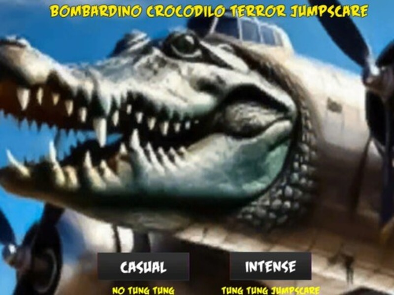 Spel Bombardino Crocodilo: Terror Jumpscare på nätet