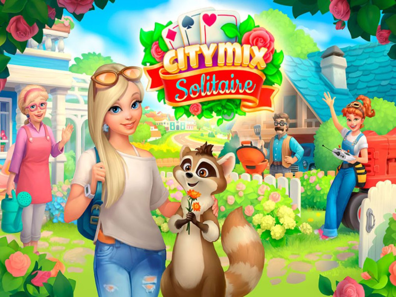 Spel City Mix Solitaire på nätet