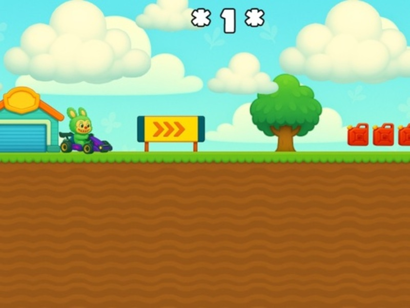 Spel Labubu gokart på nätet