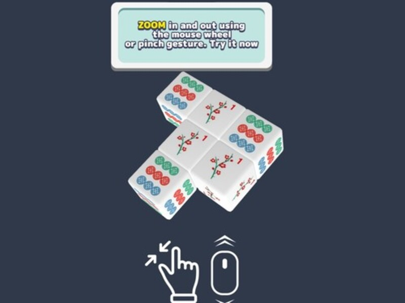 Spel Mahjong 3D-match på nätet
