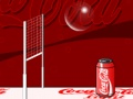 Spel Coca-cola volleyboll  på nätet