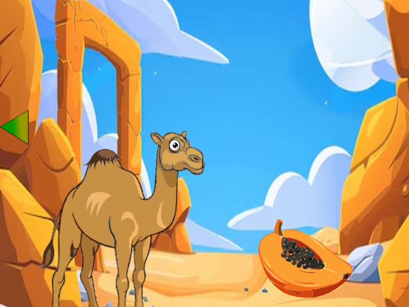 Spel Kamel letar efter henne unga på nätet