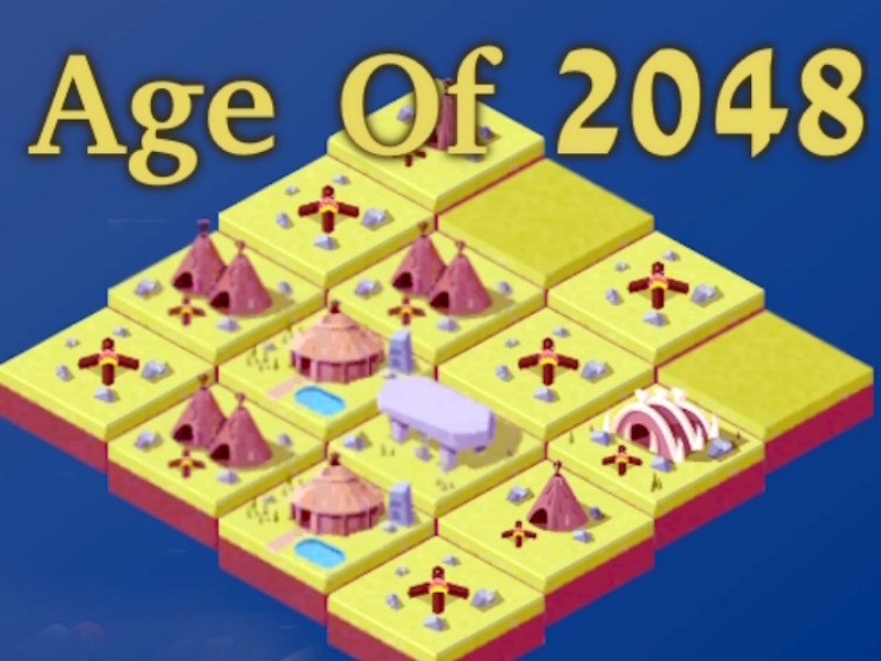 Spel 2048 års ålder på nätet
