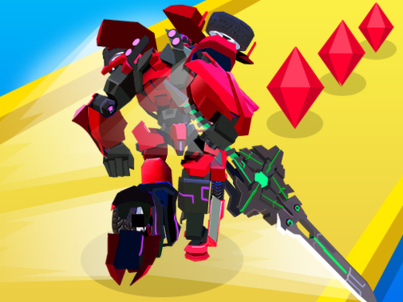 Spel Robot Runner Fight på nätet