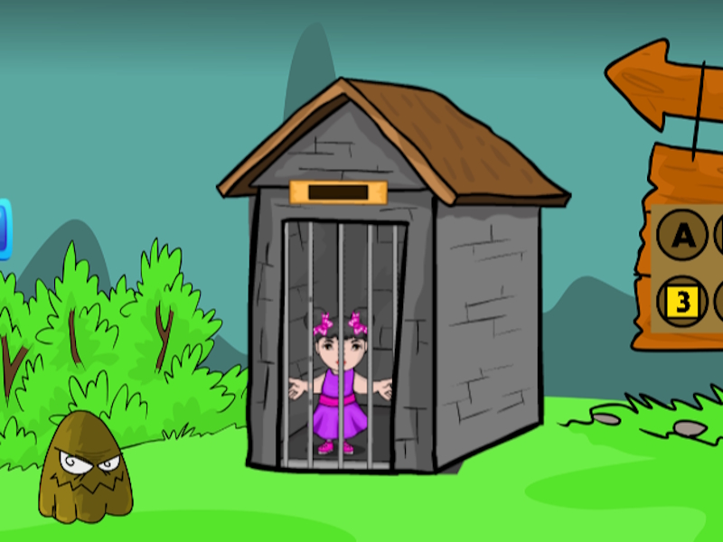 Spel Purple Beauty Girl Rescue på nätet