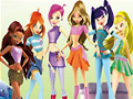 Spel Winx Club Puzzle Collection  på nätet