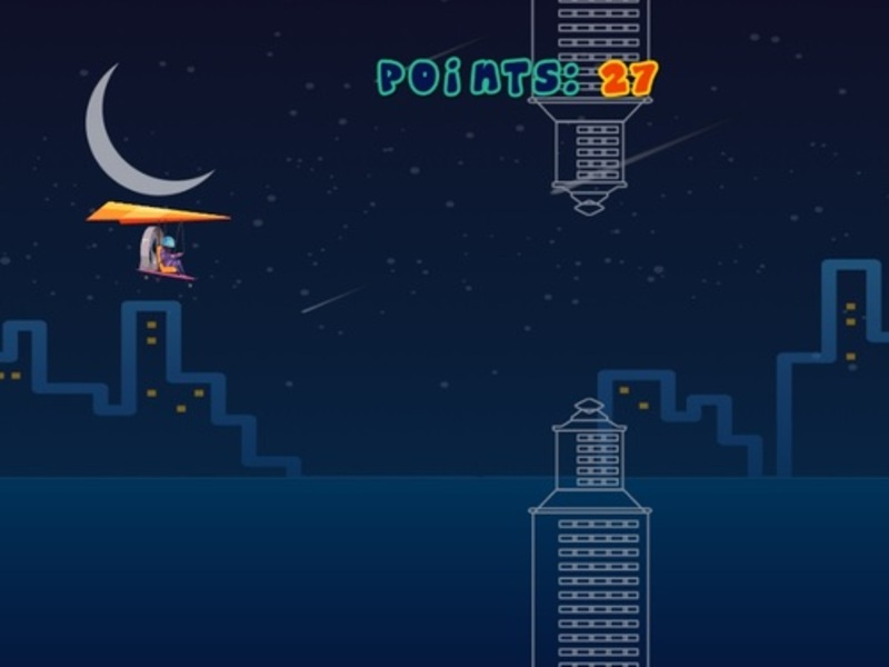 Spel Midnight Sky Runner på nätet