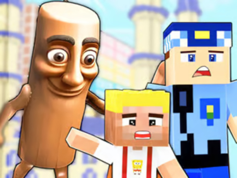 Spel Jigsaw Puzzle: BrainRot Minecraft Mod på nätet