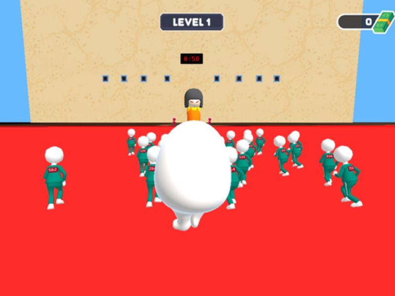Spel Eggdog rött ljusgrönt ljus på nätet