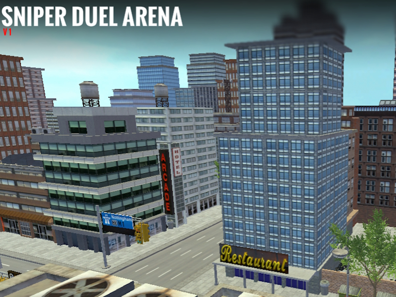Spel Prickskyttarena på nätet