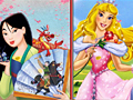 Spel Mulan och Aurora på nätet