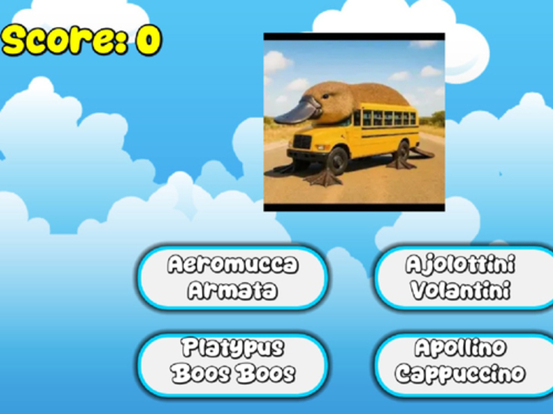 Spel Italiensk hjärnkropp på nätet