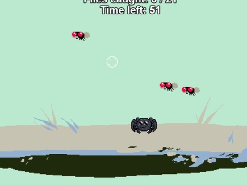 Spel Web Slinger Insect Capture Challenge på nätet
