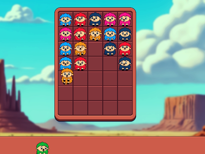 Spel Djurblock på nätet