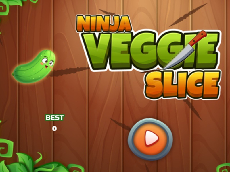 Spel Ninja veggie skiva på nätet