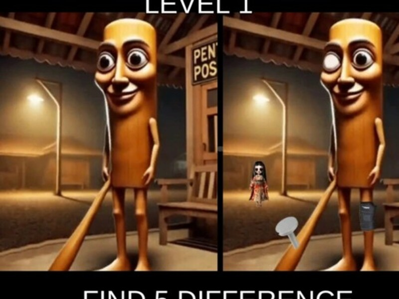 Spel Thung Thung Sahur skillnad på nätet