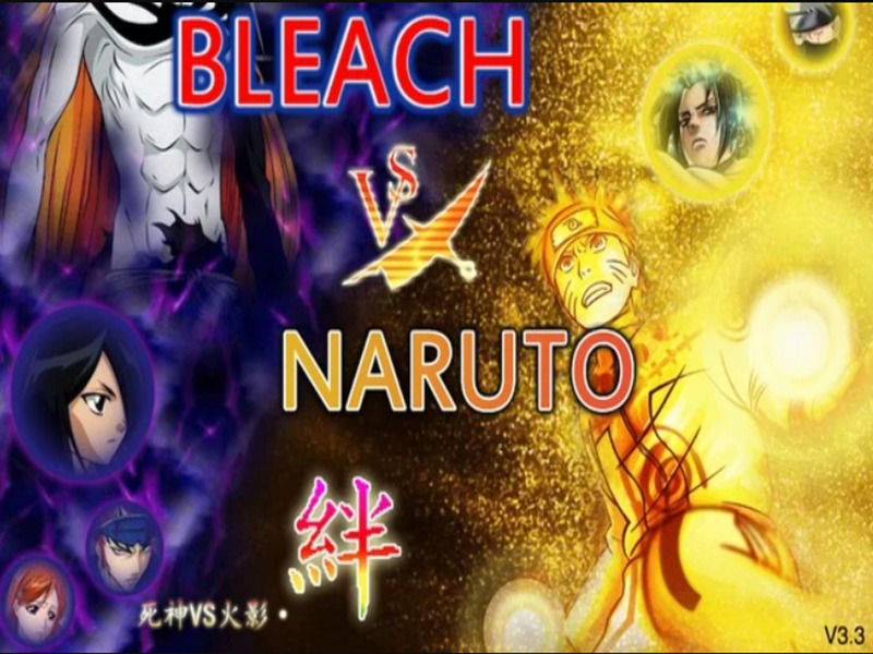 Spel Bleach vs Naruto 3. 3 på nätet