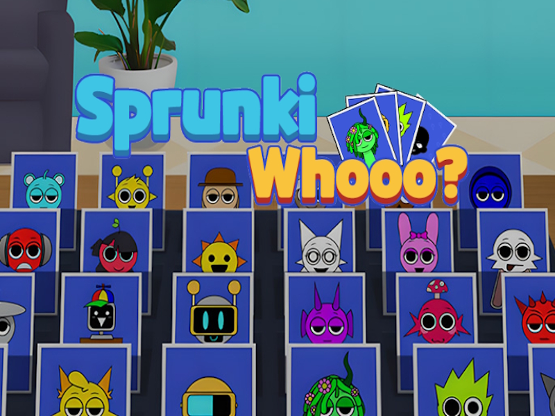 Spel Sprunki whooo på nätet