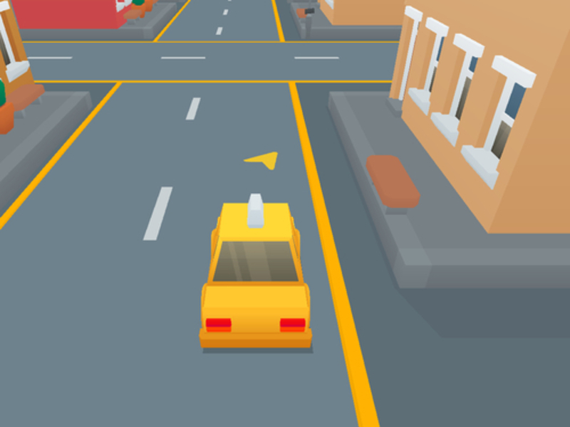 Spel Taxichaufför 3D på nätet
